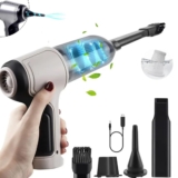 Aspirador de Pó Portátil Soprador 2 em 1 Multifuncional Sem Fio Recarregável