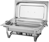 Rechaud Profissional 9 Litros em Aço Inox com Cuba