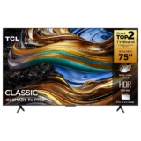 TCL LED SMART TV 75” P755 4K UHD GOOGLE TV