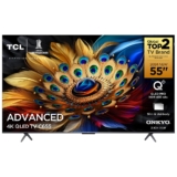 TCL QLED TV 55” C655 4K UHD Google TV Dolby Vision Atmos