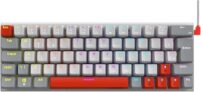 Teclado Mecânico Gamer PCYES Kuromori 60% Switch Blue LED Rainbow