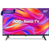 SMART TV 43″ HD AOC ROKU 43S5045/78G