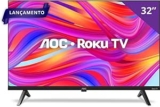 Aoc Smart TV Roku 32″ HD 32S5045/78G