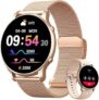 Smartwatch Feminino 1.32″ Full Touch IP68 Ligações Bluetooth 100+ Modos Espor…
