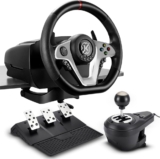 Kalkan G500 Pro Racing Volante Force Feedback c/ Pedais e Câmbio