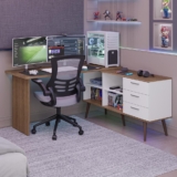 Mesa Gamer em L Madesa