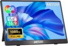 ANTUVI Monitor Portátil 15.6”, 1080P