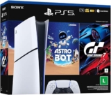 Playstation 5 Slim Digital Pacote Astro Bot e Gran Turismo 7
