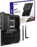 Nzxt Placa Mãe N7 B850 AM5 ATX DDR5 PCIe 5.0 Wi-Fi 6E LAN 2.5 Gbe