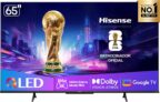 Hisense Smart TV QLED 65 Polegadas Google TV 144Hz