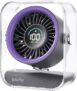 Basike Mini Ventilador de Mesa com Display Digital e 100 Níveis de Velocidade