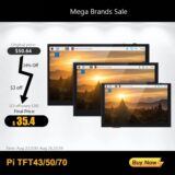 BIGTREETECH  BTT Pi PITFT50 V2 0