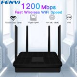 FENVI Roteador Wi-Fi 1200Mbps 5GHz