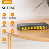 IMOU-8-Port Switch Gigabit, Roteador SG108C