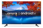 Smart Tv 50” Aws-Tv-50-Bl-02-A 4K Android Hdr10 Dolby Aiwa 110V/220V