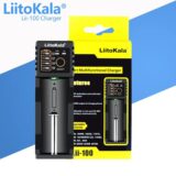 Carregador de bateria LiitoKala Lii-100C