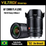 (Armazem Brasil)  Lente Viltrox 13mm f1.4