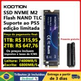 (Armazém Brasil) KOOTION X16 Plus SSD NVMe 1 TB