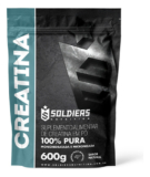 Creatina Monohidratada 600g 100% Pura Soldiers Nutrition