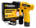 Parafusadeira Furadeira Titanium 12V T12 3/8 1350rpm