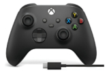 Controle Joystick sem Fio Microsoft Xbox Carbon Black