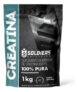Creatina Monohidratada Soldiers Nutrition 1Kg Pura Sem sabor