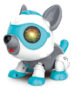 Robô Dog Interativo Fenix Branco Com Azul