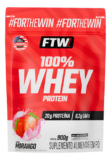 FTW Whey Protein 100% Concentrado Refil Morango 900g