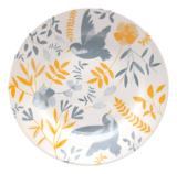 Bionna Jogo 6 Pratos Sobremesa 18cm Bem Te Vi Florido