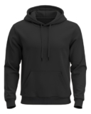 Moletom Canguru Unissex Algodão Flanelado Liso