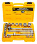 Jogo Kit de Ferramentas Manuais Chave Catraca 1/2 8 a 32mm BCS022 The Black Tool