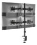 Suporte 4 Monitores 17-32″ Mesa Bancada Preto