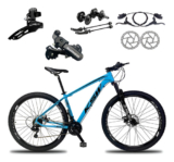 Bicicleta Aro 29 Ksw Mtb 21 Marchas Shimano Freio Hidraulico