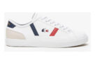 Lacoste Sideline Pro Couro Tricolor