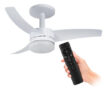 Ventilador de Teto Arno Ultimate VX13 Branco 3 Pás Controle Remoto