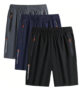 Kit 3 Bermudas Dry Fit Seda Gelada Esportivas Premium