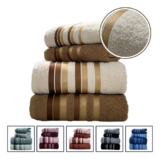 Jogo De Toalha 2 Banho 2 Rosto 100% Algodão