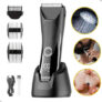 Kemei KM-1848 Aparador Pelos Corpo Unissex Barbeador Prova D’agua Sem Fio