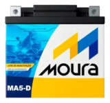 Moura Bateria Moto Titan/Fan/Biz/Bros/Fazer/XRE/CRF/PCX 125 150 160