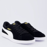 Tênis Puma Smash V2 BDP Casual Preto e Branco