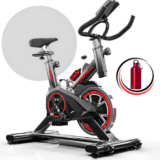 Redfin Epsilon Bicicleta Ergométrica Spinning 8kg Inércia Preto e Vermelho