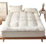 Protetor Colchão Pillow Top Queen Pele De Carneiro Sherpa