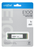 SSD Crucial E100 de 1 TB Nvme PCIEX 4.0 5000MB/s