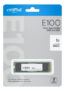SSD Crucial E100 de 1 TB Nvme PCIEX 4.0 5000MB/s