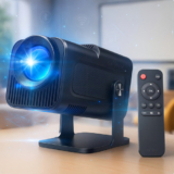 Davely HY320 Projetor Portátil Android WiFi6 390 ANSI Lumens Full HD 4K
