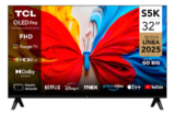 TCL 32S5K Smart TV 32″ Full HD QLED Google TV 2 HDMI HDR10