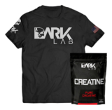 Creatina Pura 500g + Camiseta Dark Lab