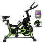 Bicicleta Spinning Winnek Fitness 13kg Preto Verde