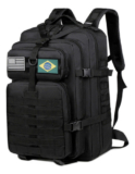 Xiaobang Mochila Tática Militar Impermeável Reforçada 50L Preto