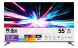 Smart TV 55″ Philco 4K UHD LED Roku P55CRA